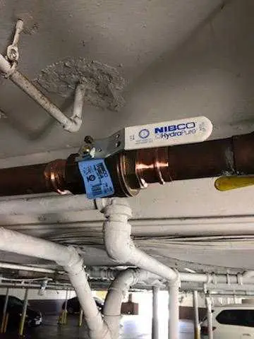 Copper pipe repair and valve work for Water Line Repair in Paris